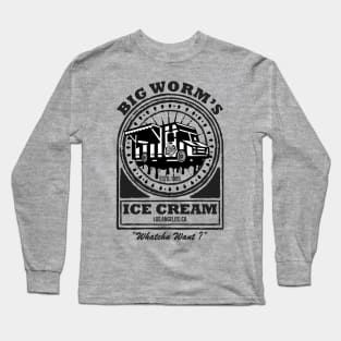 Big Worm's Ice Cream - "Whatchu Want?" - Los Angeles, CA Long Sleeve T-Shirt